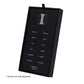 24 Hole Black Leatherette Pad for Titanium Birthstone Tops