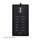 24 Hole Black Leatherette Pad for 14Kt Gold Zodiac Tops