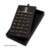 28 Hole Black Leatherette Pad for 14Kt Gold Hinged Segment Clickers