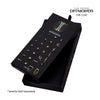 28 Hole Black Leatherette Pad for 14Kt Gold Lab-Grown Diamond Tops