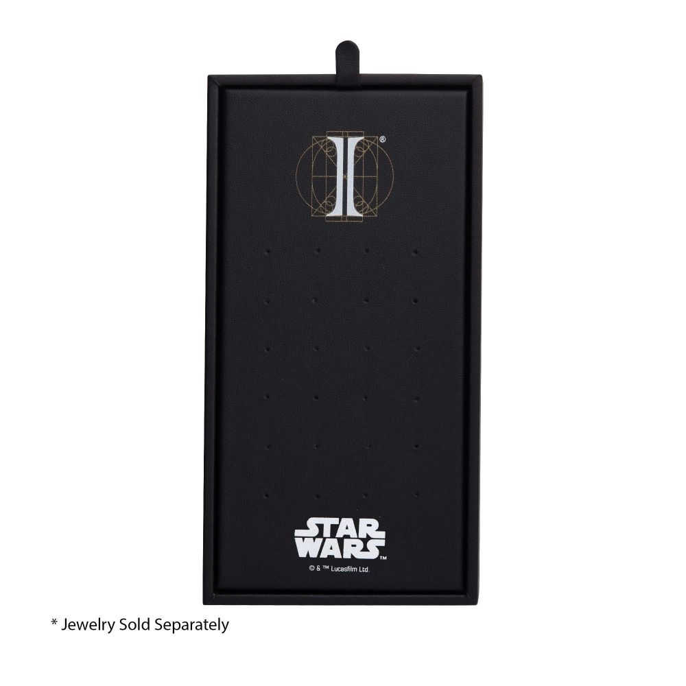 28 Hole Black Leatherette Pad for 14Kt Gold Star Wars Jewelry