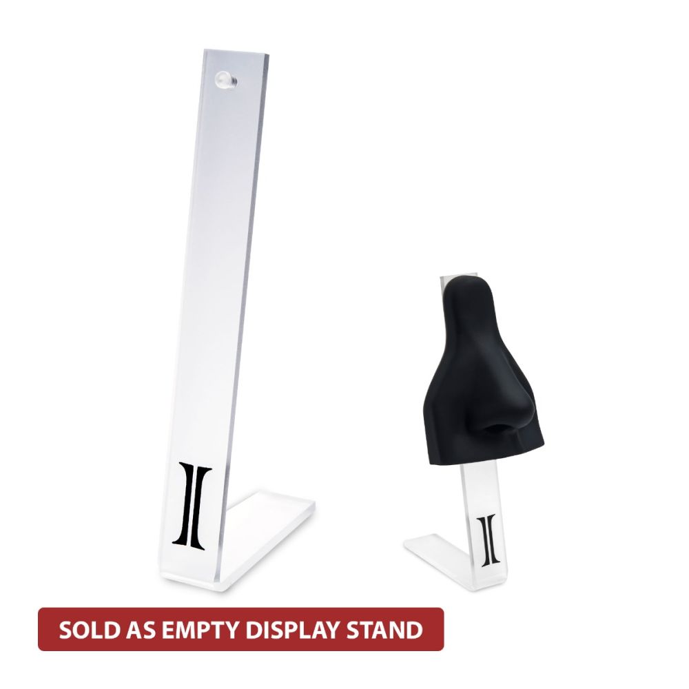 L-Bend Acrylic with Hook for Nose Silicone Display