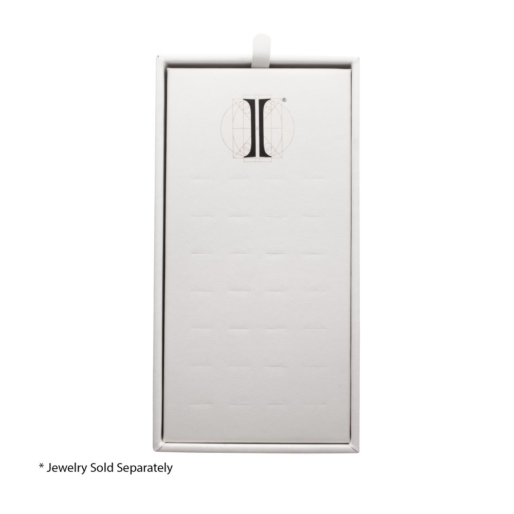 28 Hole White Leatherette Pad for Titanium Hinged Segment Clickers