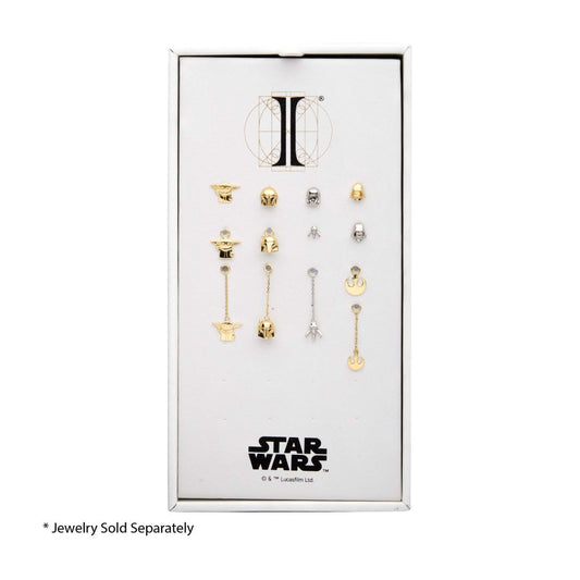 28 Hole White Leatherette Pad for 14Kt Gold Star Wars Jewelry