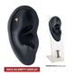 Black Silicone Right Ear Display
