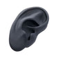 Black Silicone Right Ear Display