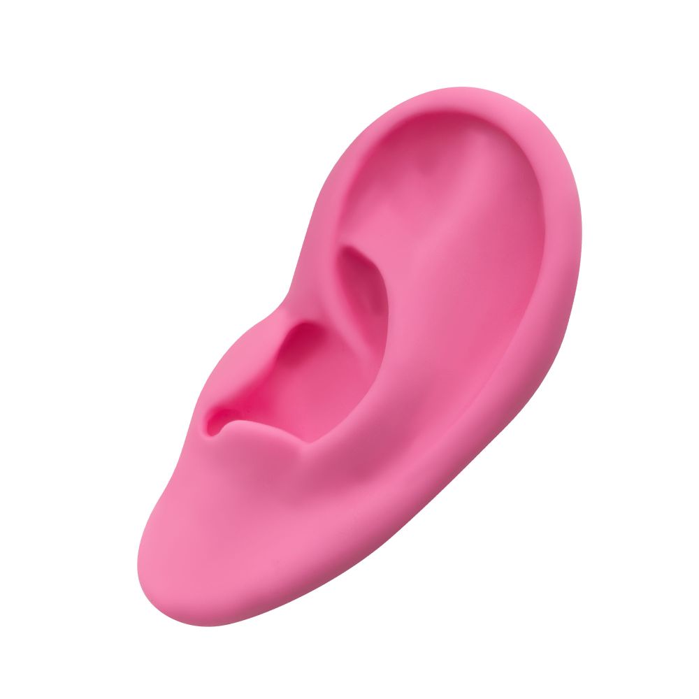 Pink Silicone Left Ear Display