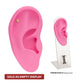Pink Silicone Right Ear Display