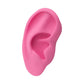 Pink Silicone Right Ear Display