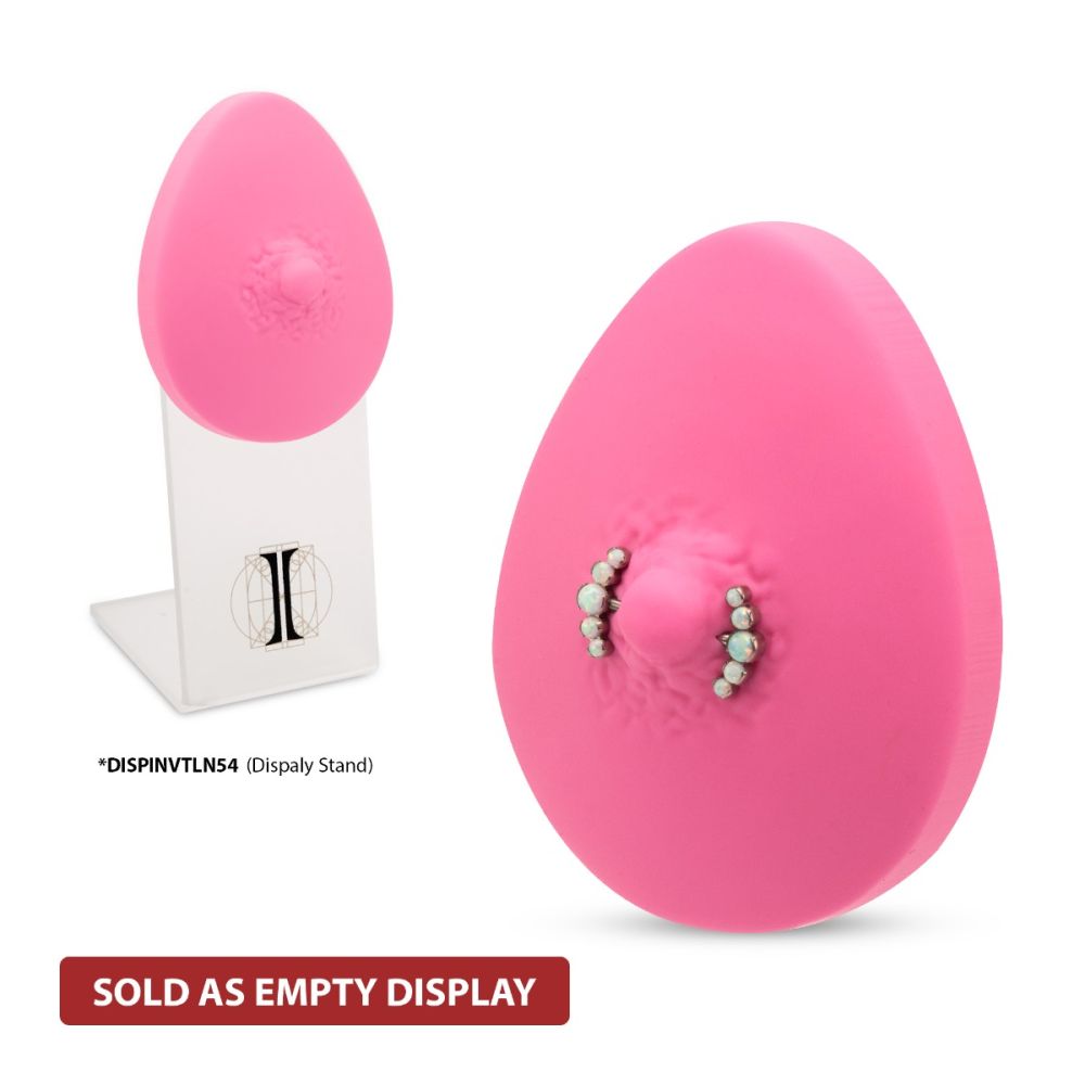Pink Silicone Nipple Display
