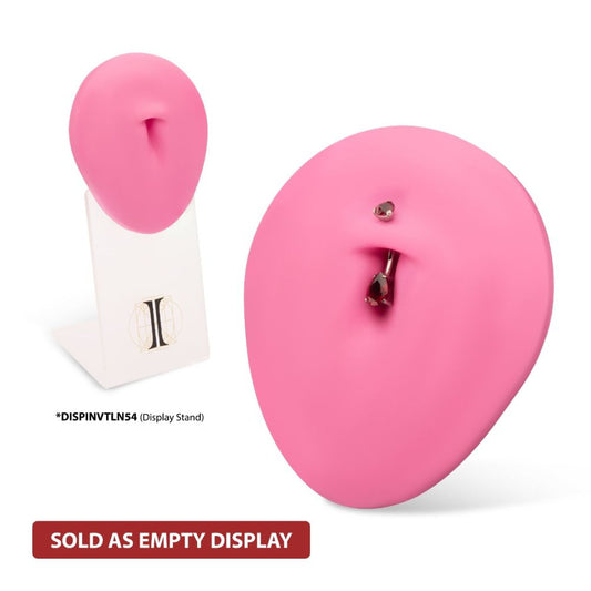 Pink Silicone Navel Display