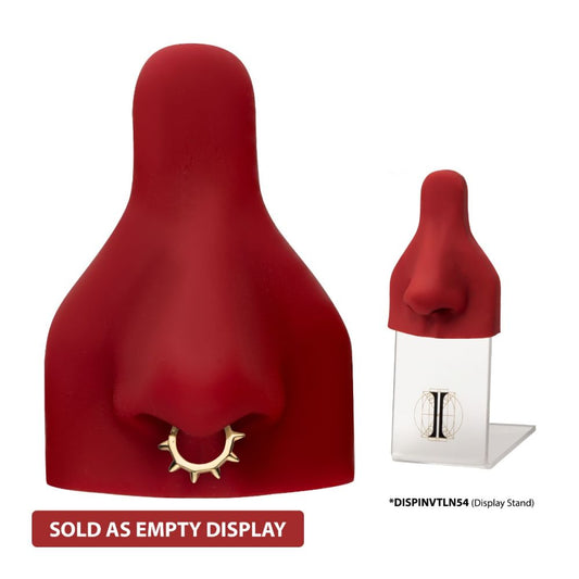 Red Silicone Nose Display