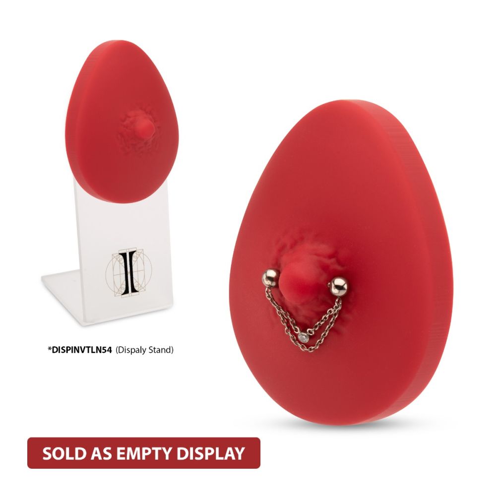 Red Silicone Nipple Display