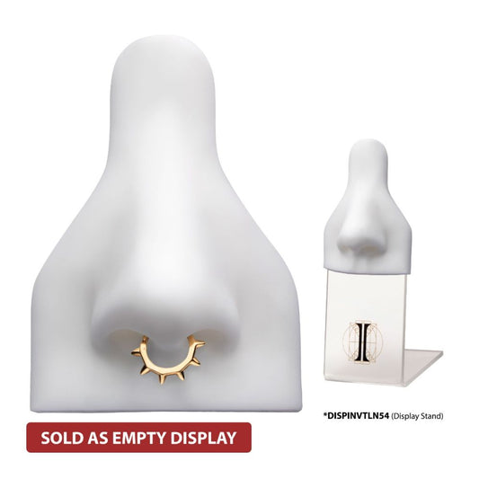 White Silicone Nose Display