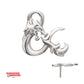 Titanium Dungeons & Dragons 3D Ampersand Logo Threadless Top