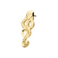 14Kt Gold Harry Potter Dark Mark Symbol Threadless Top