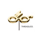 14Kt Harry Potter Eyeglasses Threadless Top