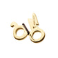 14Kt Harry Potter Eyeglasses Threadless Top
