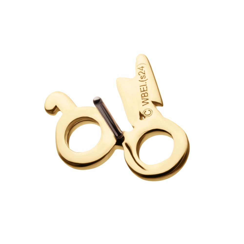 14Kt Harry Potter Eyeglasses Threadless Top