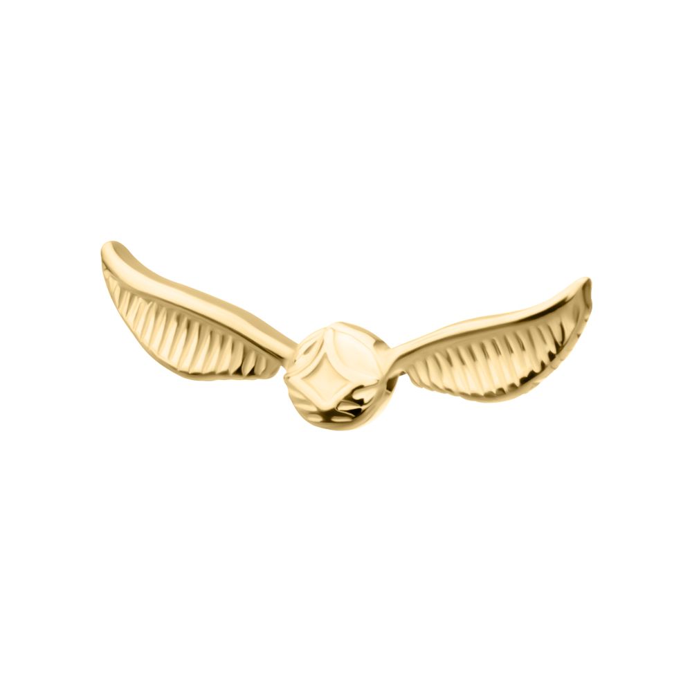 14Kt Gold Harry Potter Golden Snitch Threadless Top