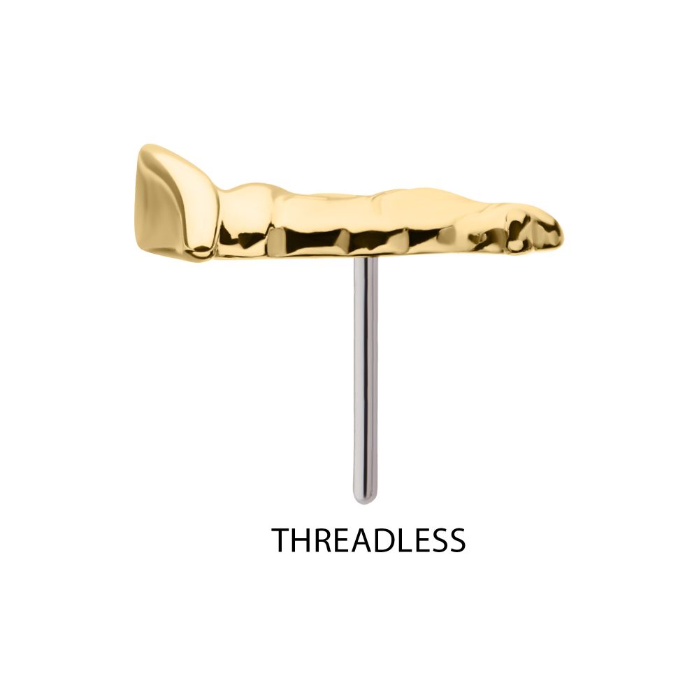 14Kt Gold Harry Potter Sorting Hat Threadless Top