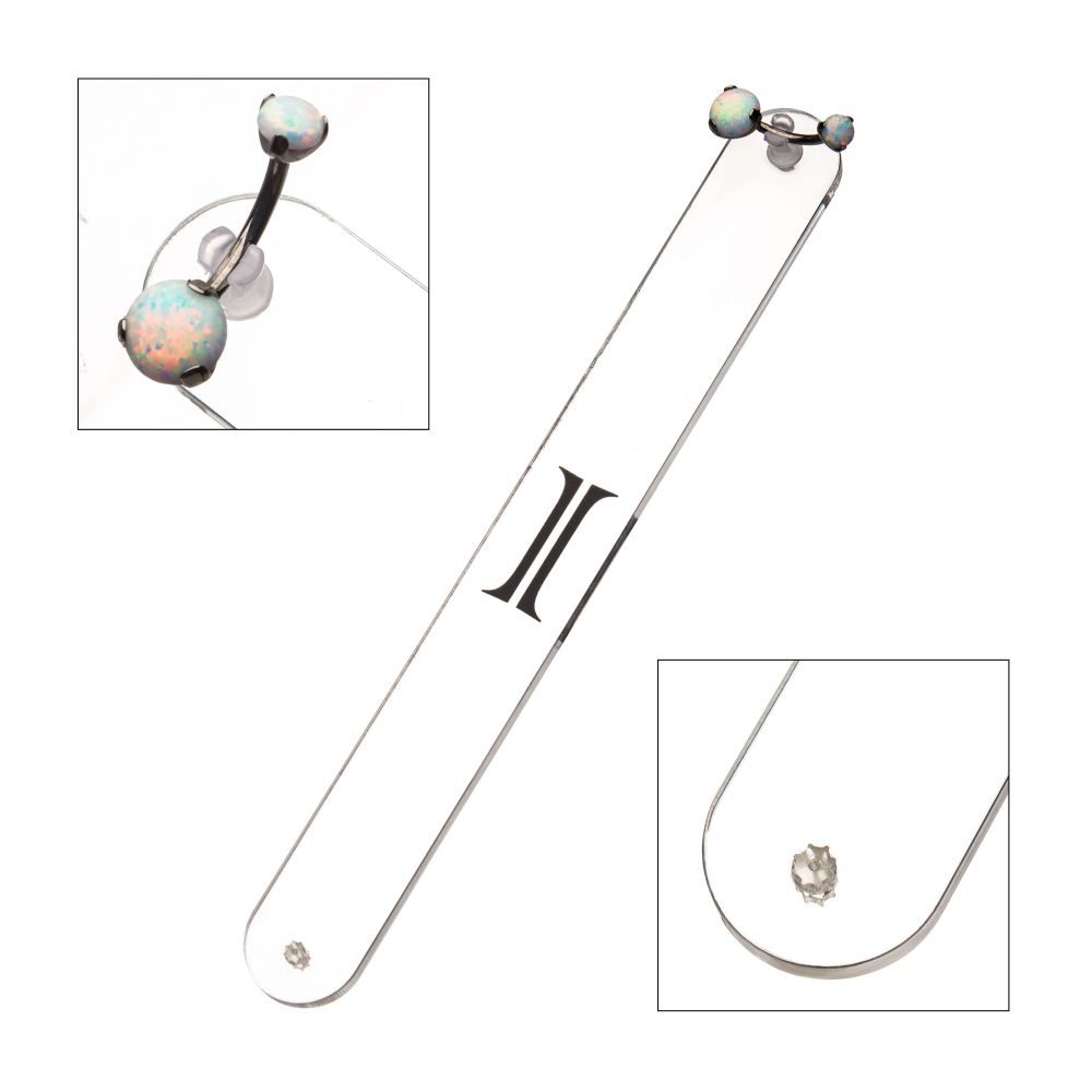 Invictus Clear Acrylic 2-Hole Simulator Wand