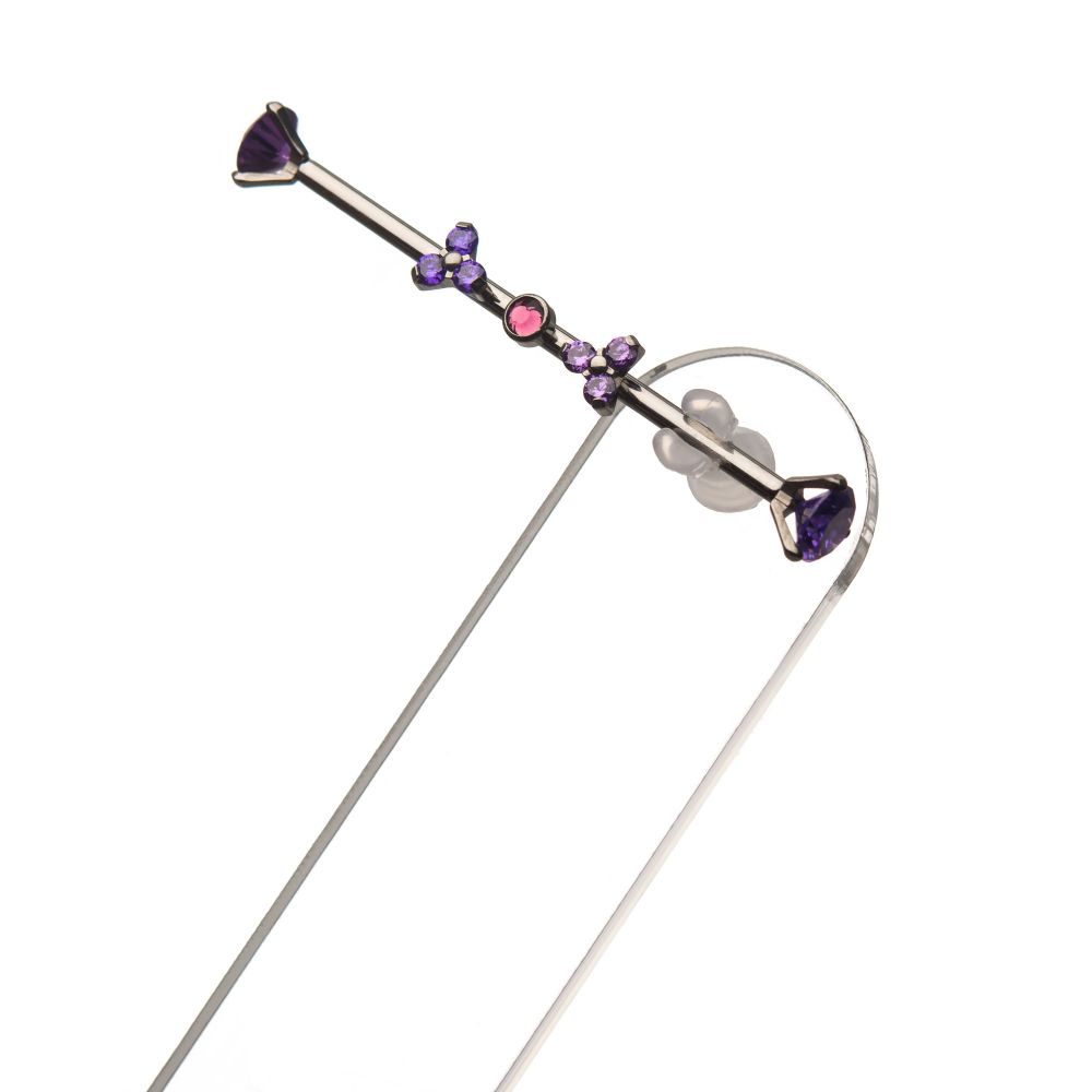 Invictus Clear Acrylic 2-Hole Simulator Wand