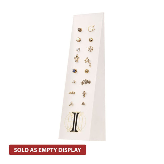 Invictus Frosted Matte Finish Acrylic 16-Hole Empty Display