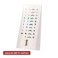Invictus Frosted Matte Finish Acrylic 40-Hole Portrait Empty Display