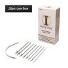 Tri-Beveled Ultra-Sharp Tips Uncoated Piercing Needles Sample Pack (20 needles per box)