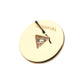 14Kt Yellow Gold Bezel Set Marvel Iron Man Arc Reactor Threadless Top