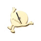 14Kt Yellow Gold Marvel Loki Miss Minutes Threadless Top