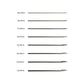 Tri-Beveled Ultra-Sharp Tips Uncoated Piercing Needles (100 needles per box)