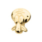 14Kt-Yellow Gold Nickelodeon Squidward Tentacles Threadless Top