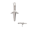Titanium Threadless Naruto Shippuden Kunai Knife Top
