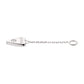 14Kt-White Gold Hasbro Ouija Planchette Dangle Charm