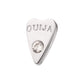 14Kt White Gold Hasbro Ouija Planchette Threadless Top