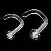 Pyrex Glass Nostril Screw Retainer
