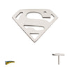 Titanium Threadless DC Comics Superman Logo Top