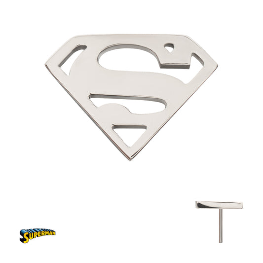 Titanium Threadless DC Comics Superman Logo Top
