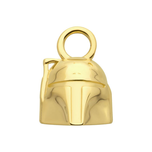 14Kt Yellow Gold Star Wars Boba Fett Charm
