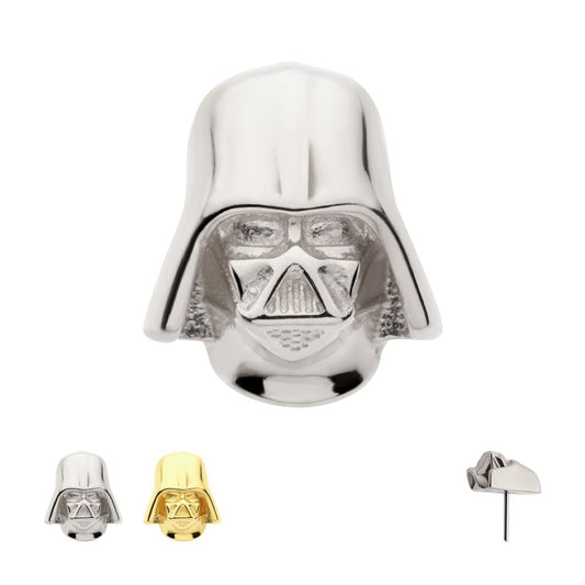 14Kt Gold Star Wars Darth Vader Threadless Top