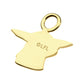 14Kt Yellow Gold Star Wars Grogu The Mandalorian Baby Yoda Charm