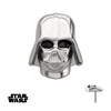 Titanium Threadless Star Wars Flat Back 3D Darth Vader Top