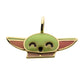 14Kt Gold with Enamel Star Wars Grogu The Child Charm