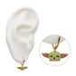 14Kt Gold with Enamel Star Wars Grogu The Child Charm