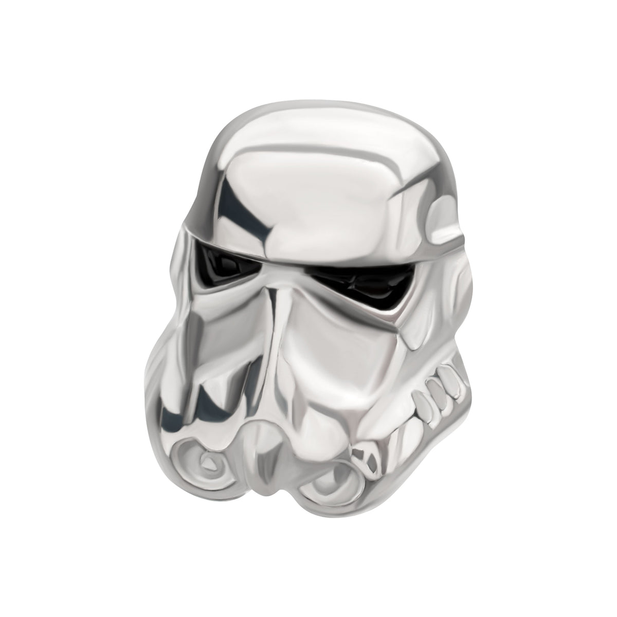 Titanium Threadless Star Wars Flat Back 3D Stormtrooper Top