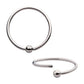 Titanium Captive Bead Ring with Attached Ball