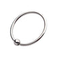 Titanium Captive Bead Ring with Attached Ball