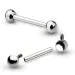 Titanium Internally Threaded Big Gauge Barbells